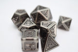 Alchemist Metals: Iron - Metal RPG Dice Set Metal Dice Foam Brain Games