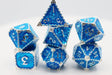 Chained Dragon: Oceanus - Metal RPG Dice Set Metal Dice Foam Brain Games