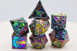 Chained Dragon: Mystic - Metal RPG Dice Set Metal Dice Foam Brain Games