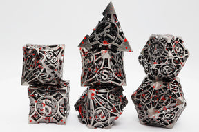 Quiver of Arrows: Vampiric Arrow - Metal RPG Dice Set Metal Dice Foam Brain Games