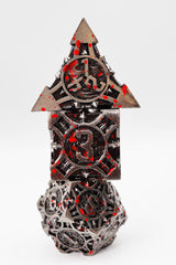 Quiver of Arrows: Vampiric Arrow - Metal RPG Dice Set Metal Dice Foam Brain Games