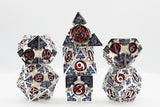 Oculus: Watchful - Hollow Metal RPG Dice Set Metal Dice Foam Brain Games