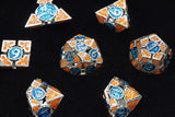 Oculus: Intelligent - Hollow Metal RPG Dice Set Metal Dice Foam Brain Games