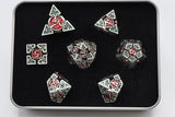 Oculus: Bewildered - Hollow Metal RPG Dice Set Metal Dice Foam Brain Games