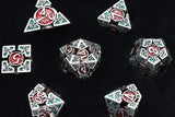 Oculus: Bewildered - Hollow Metal RPG Dice Set Metal Dice Foam Brain Games