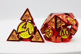 Oculus: Wide Awake - Hollow Metal RPG Dice Set Metal Dice Foam Brain Games