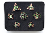 Oculus: Mesmerizing - Hollow Metal RPG Dice Set Metal Dice Foam Brain Games