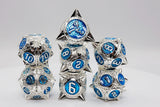 Meteor Storm: Bellatrix - Metal RPG Dice Set Metal Dice Foam Brain Games