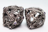 Trees of Virtue: Tree of Wisdom - Hollow Metal RPG Dice Set Metal Dice Foam Brain Games