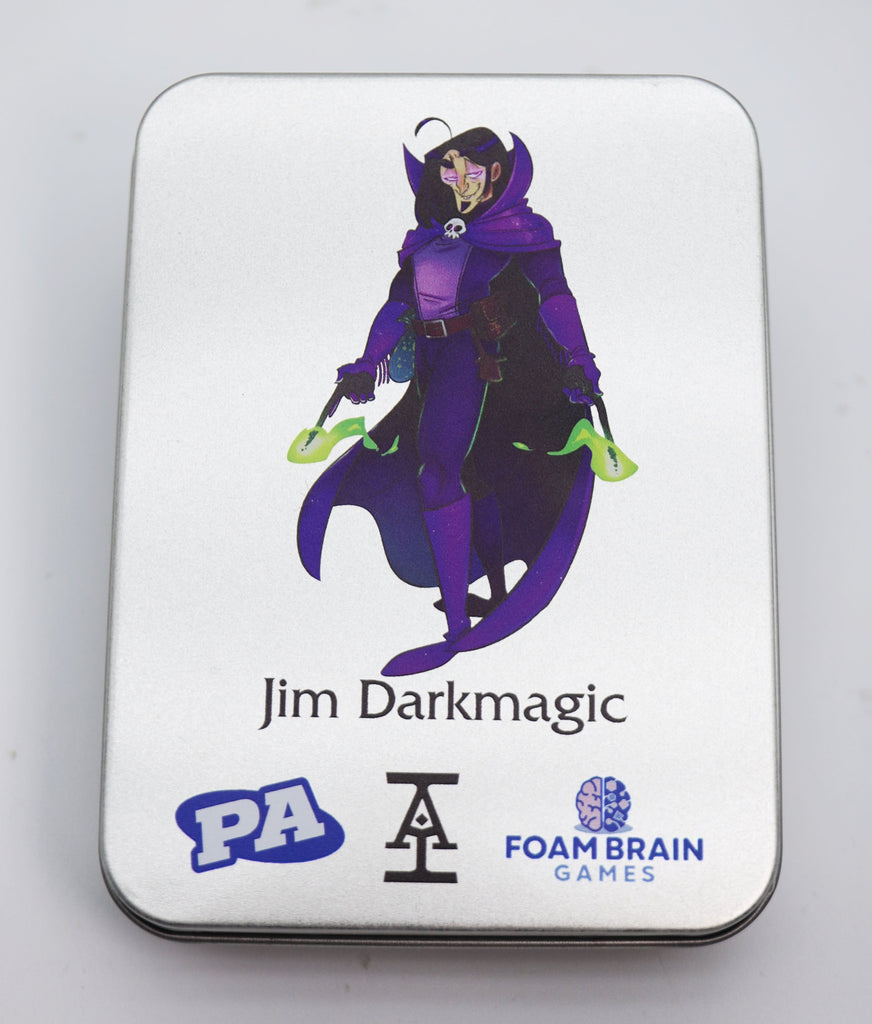 Acquisitions Inc Character Dice: Jim Darkmagic (2nd Edition) Metal Dice Foam Brain Games