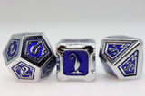 Alchemist Metals: Lightning - Metal RPG Dice Set Metal Dice Foam Brain Games