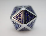 Alchemist Metals: Lightning - Metal RPG Dice Set Metal Dice Foam Brain Games