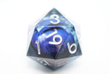 35mm Moving Eye D20 - Purple Cyclops Eye Plastic Dice Foam Brain Games