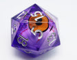 35mm Moving Eye D20 - Mageshot Eye Plastic Dice Foam Brain Games