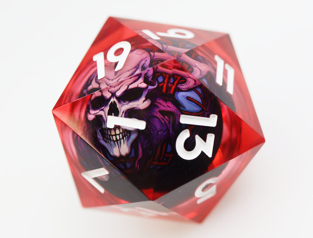 Sharp Edge 35mm Shifting Sphere D20 - Lich King Plastic Dice Foam Brain Games