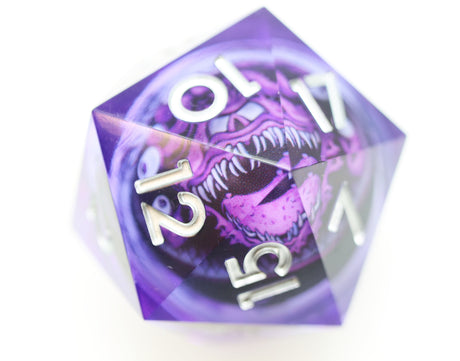 Sharp Edge 35mm Shifting Sphere D20 - Eye Monster Plastic Dice Foam Brain Games