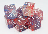 Primary Colored Marble +1/+1 Magic Counters Plastic Dice Foam Brain Games