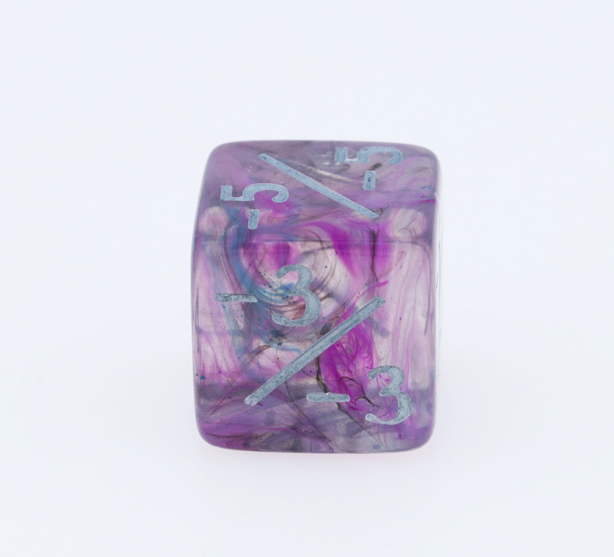 Purple Petunia -1/-1 Magic Counters Plastic Dice Foam Brain Games