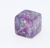 Purple Petunia -1/-1 Magic Counters Plastic Dice Foam Brain Games