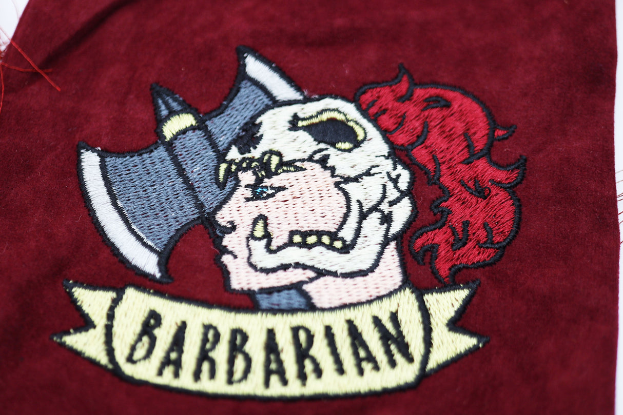 Dice Bag - Barbarian Dice Bag Foam Brain Games