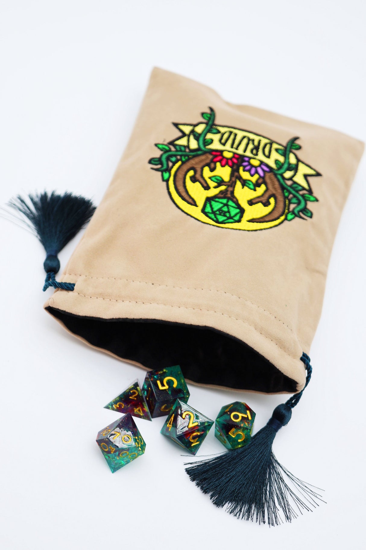 Dice Bag - Druid Dice Bag Foam Brain Games