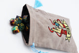 Dice Bag - Monk Dice Bag Foam Brain Games