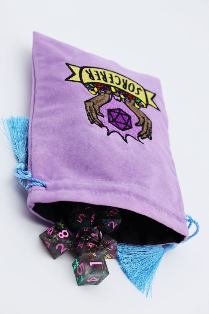 Dice Bag - Sorcerer Dice Bag Foam Brain Games