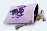 Dice Bag - Purple Dragon Dice Bag Foam Brain Games