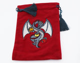 Dice Bag - Black Dragon Dice Bag Foam Brain Games