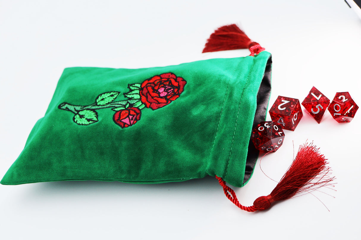 Dice Bag - Dice Rose Dice Bag Foam Brain Games