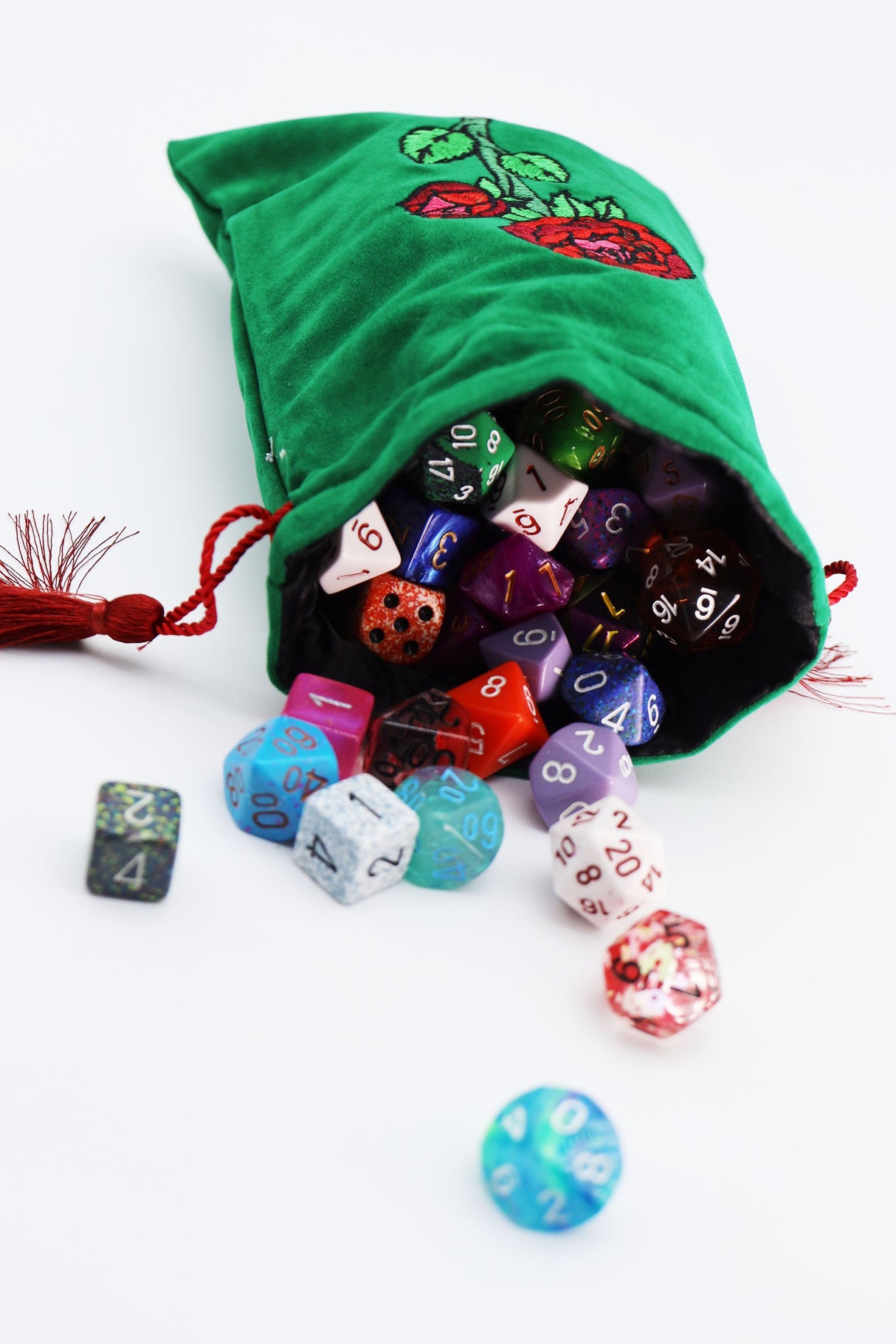 Dice Bag - Dice Rose Dice Bag Foam Brain Games