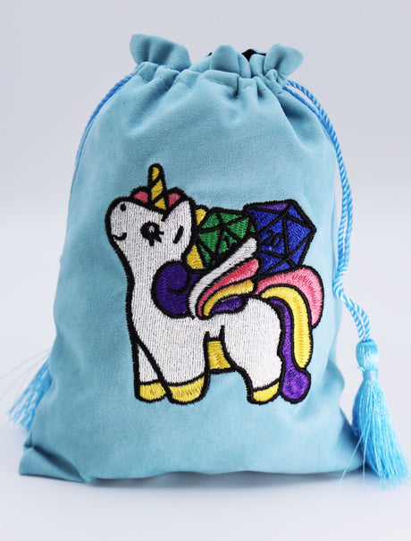 Dice Bag - Sparkles the Unicorn Dice Bag Foam Brain Games