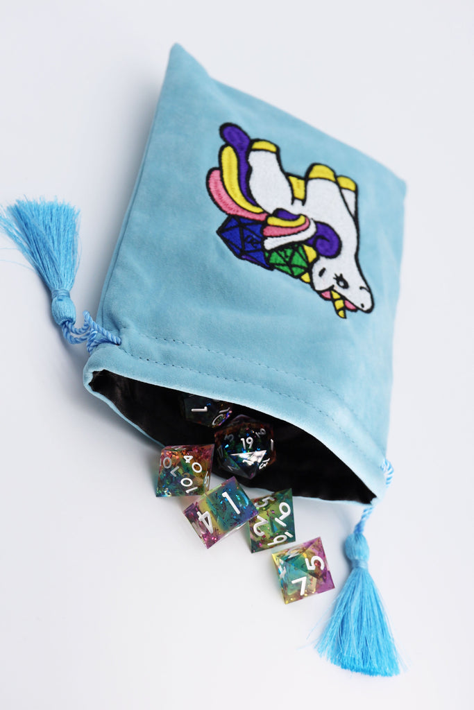 Dice Bag - Sparkles the Unicorn Dice Bag Foam Brain Games