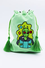 Dice Bag - Dice Alien Dice Bag Foam Brain Games