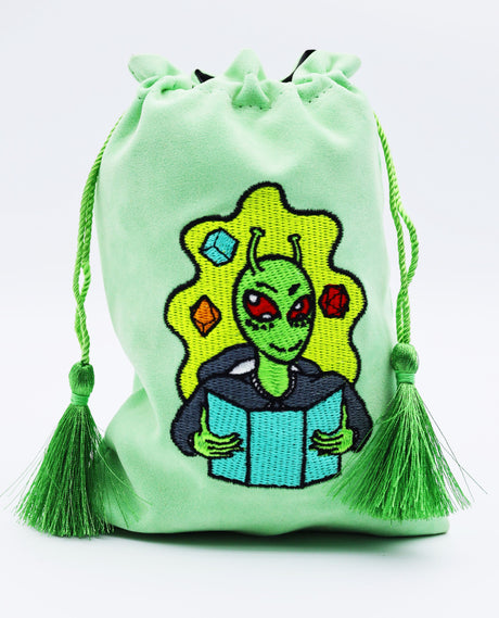 Dice Bag - Dice Alien Dice Bag Foam Brain Games