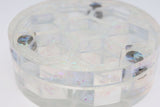 Sharp Edge Resin Dice Vault - Ethereal Clouds Dice Box Foam Brain Games