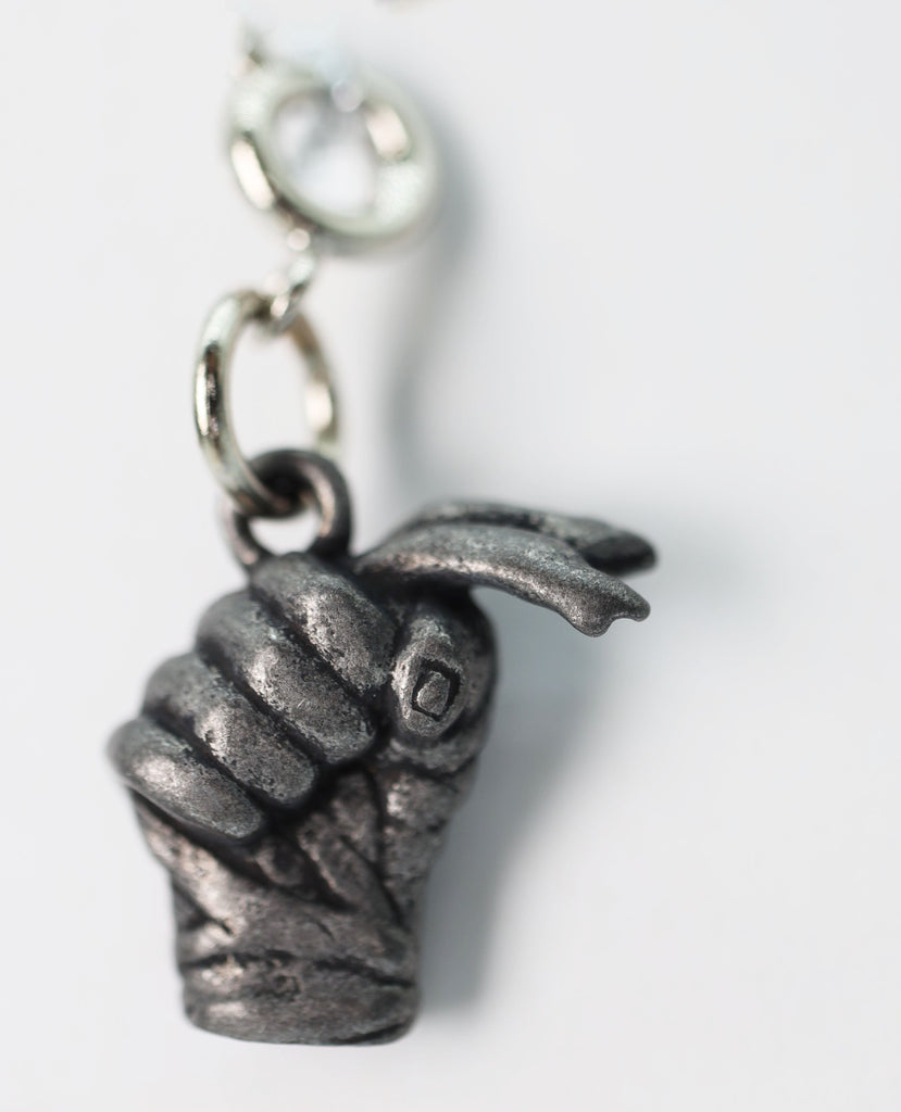 Traveler's Trinkets: Fist with Handwraps Charm Jewelry Foam Brain Games