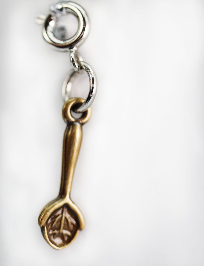 Traveler's Trinkets: Pumpkin Spoon Charm Jewelry Foam Brain Games