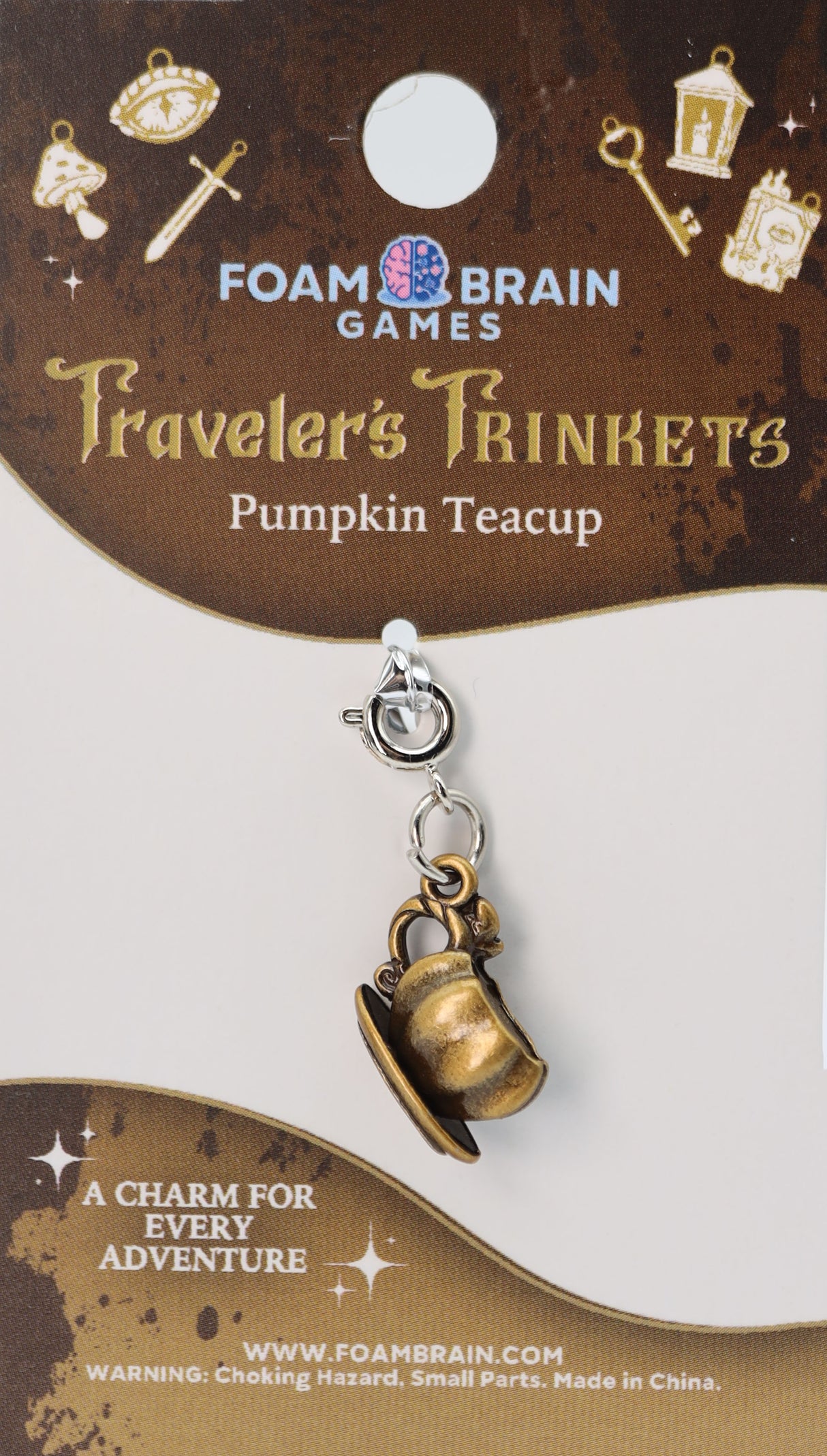 Traveler's Trinkets: Pumpkin Tea Party Charm Bundle