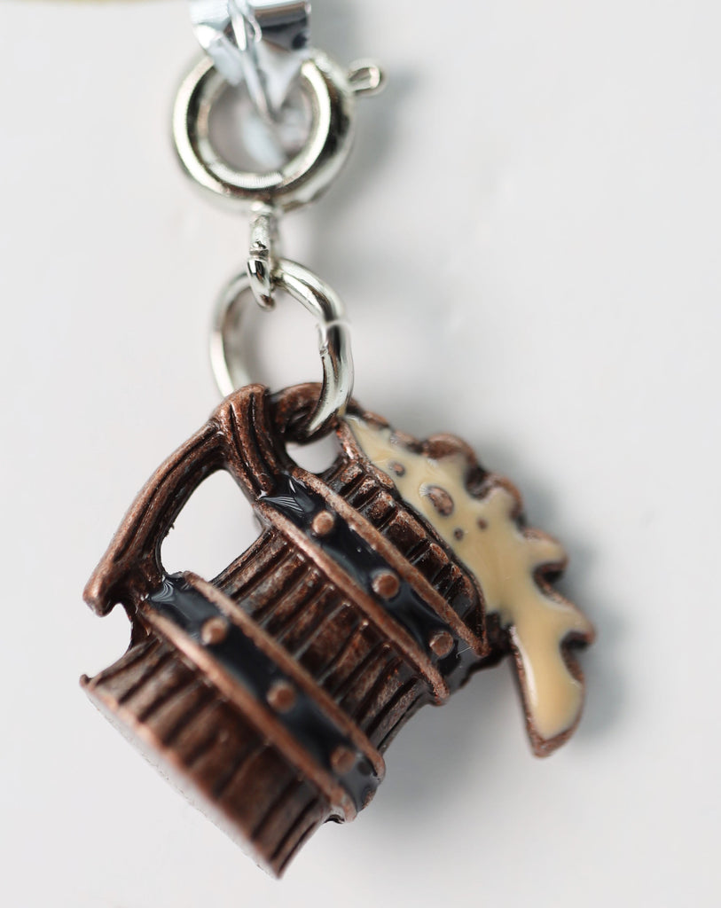 Traveler's Trinkets: Wooden Stein Charm Jewelry Foam Brain Games