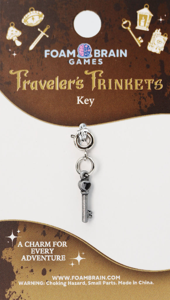 Traveler's Trinkets: Key Charm Jewelry Foam Brain Games