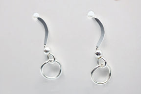 Traveler's Trinkets: Sterling Silver Earrings Jewelry Foam Brain Games