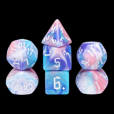 Fairy Tale RPG Dice Set Plastic Dice Foam Brain Games