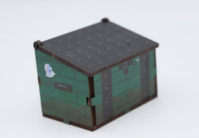 Flat Pack Toys: Dice Dumpster Flat Pack Toys Foam Brain Games