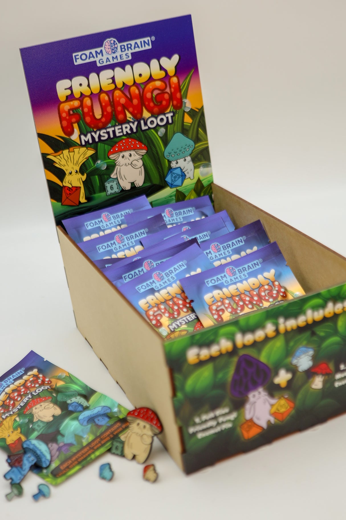 Mystery Loot: Friendly Fungi Display (Free With Purchase, See Description!)