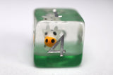 Grazing Cow RPG Dice Set Plastic Dice Foam Brain Games