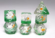 Grazing Cow RPG Dice Set Plastic Dice Foam Brain Games