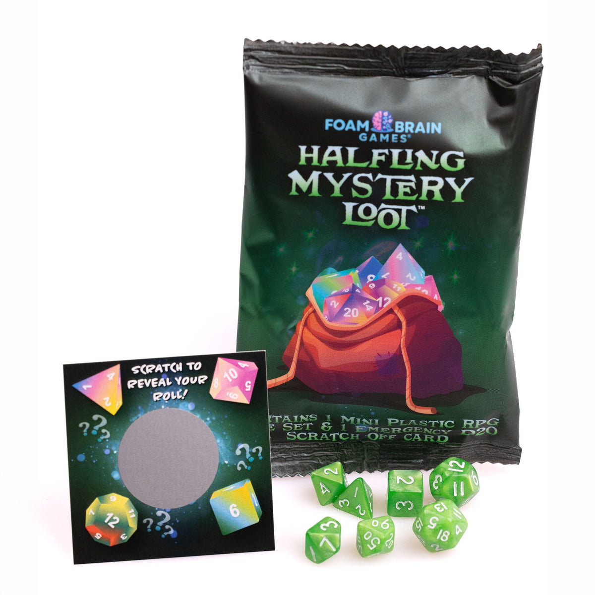Mystery Loot: Halfling Mystery Loot Foam Brain Games