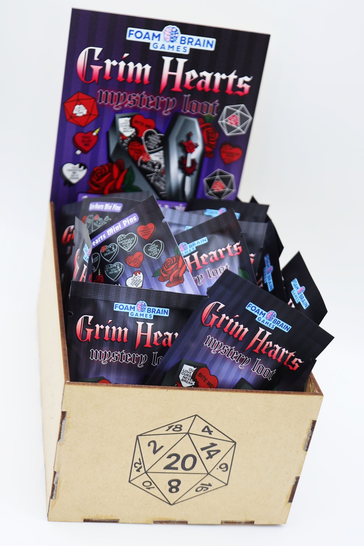 Mystery Loot: Grim Hearts Display (Free With Purchase, See Description!)