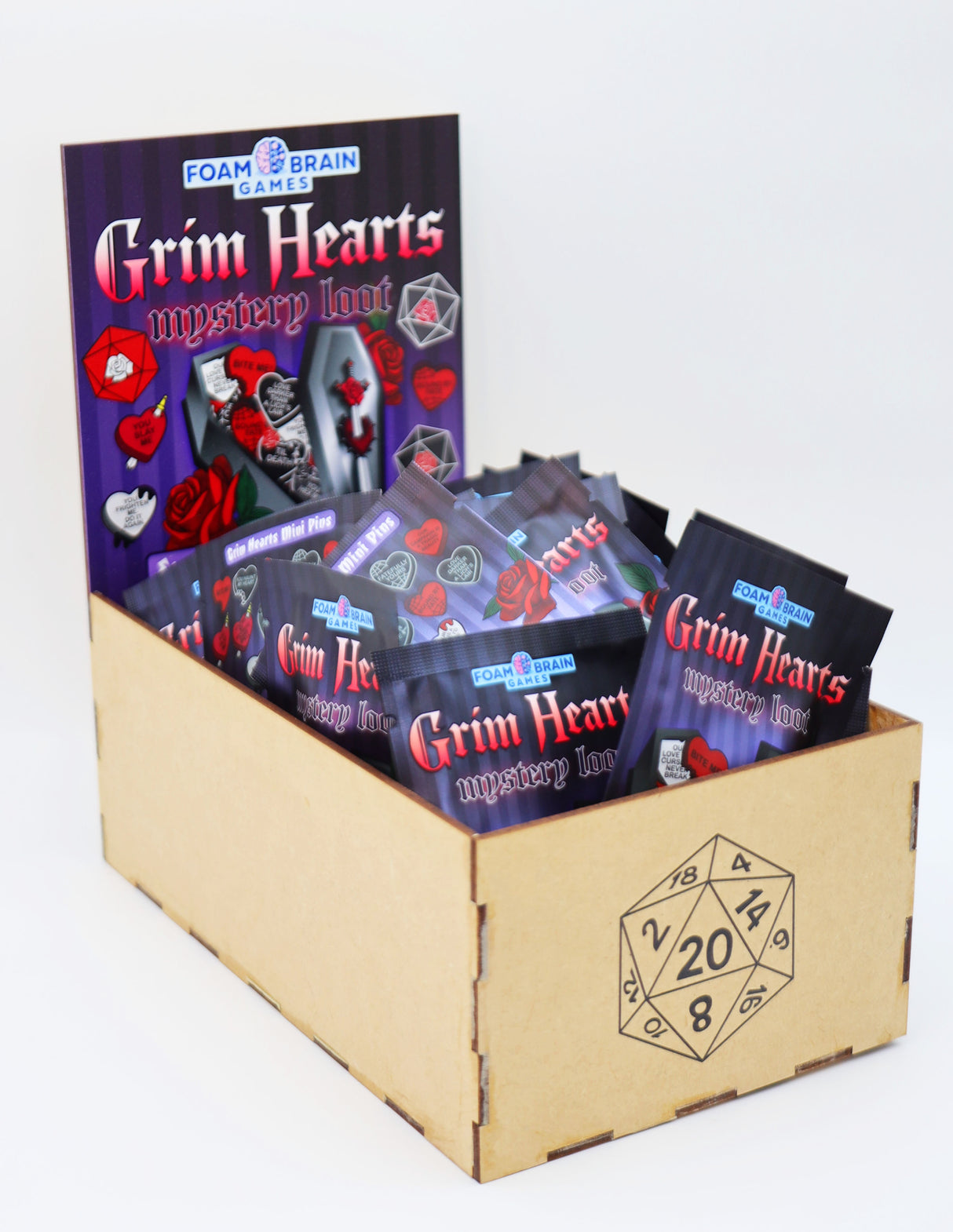 Mystery Loot: Grim Hearts Display (Free With Purchase, See Description!)